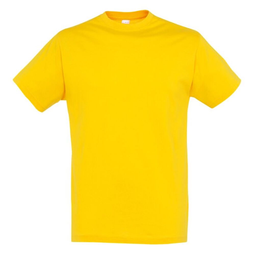 SOLS Mens Regent Short Sleeve T-Shirt / Gold